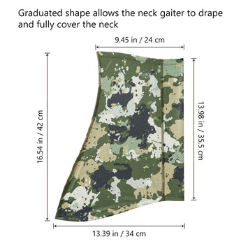 UPF 50+ Neck Gaiter with Breathable Holes - Bassdash