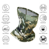 UPF 50+ Neck Gaiter with Breathable Holes - Bassdash