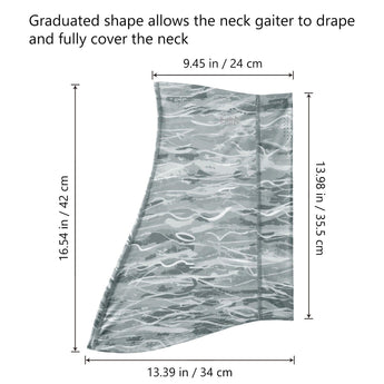 UPF 50+ Neck Gaiter with Breathable Holes - Bassdash