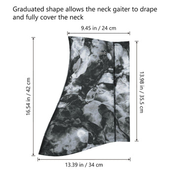 UPF 50+ Neck Gaiter with Breathable Holes - Bassdash
