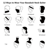 UPF 50+ Neck Gaiter with Breathable Holes - Bassdash