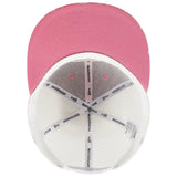 Unisex Flat Brim Trucker Cap - Pink4 - Bassdash