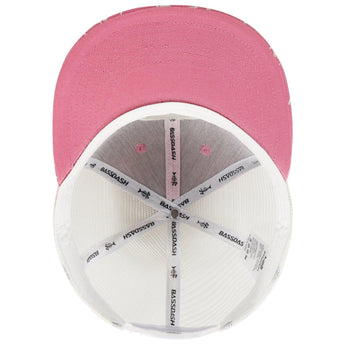 Unisex Flat Brim Trucker Cap - Pink4 - Bassdash