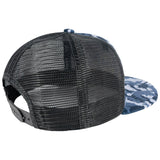 Unisex Flat Brim Trucker Cap - Shark Camo4 - Bassdash