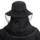 UPF 50+ Mosquito Sun Hat with Neck Flap - Bassdash
