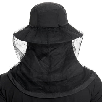 UPF 50+ Mosquito Sun Hat with Neck Flap - Bassdash