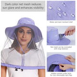 UPF 50+ Mosquito Sun Hat with Neck Flap - Bassdash
