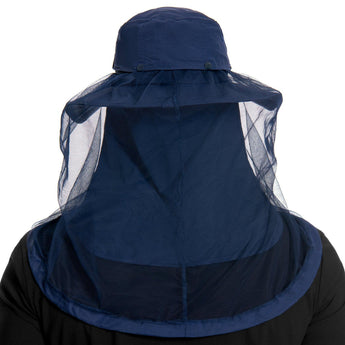 UPF 50+ Mosquito Sun Hat with Neck Flap - Bassdash