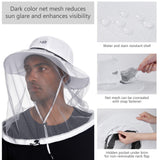 UPF 50+ Mosquito Sun Hat with Neck Flap - Bassdash