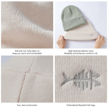 Unisex Winter Warm Knit Beanie Hats - Bassdash
