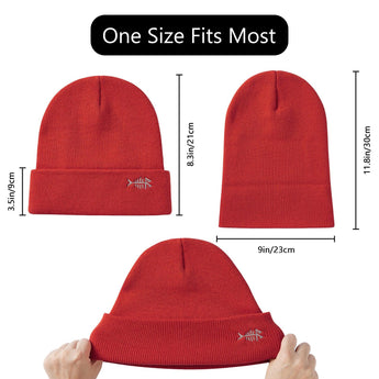 Unisex Winter Warm Knit Beanie Hats - Bassdash