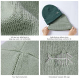 Unisex Winter Warm Knit Beanie Hats - Bassdash