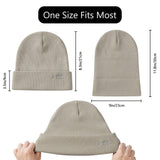 Unisex Winter Warm Knit Beanie Hats - Bassdash