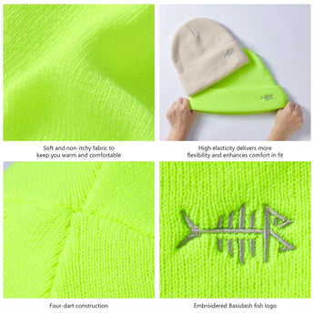 Unisex Winter Warm Knit Beanie Hats - Bassdash