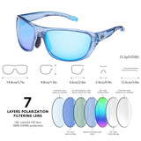 Unisex V03 Polarized Fishing Sunglasses UV400 - Bassdash