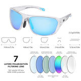 Unisex V03 Polarized Fishing Sunglasses UV400 - Bassdash