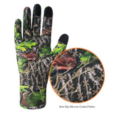 Men's Lightweight UPF 50+ Camo Hunting Gloves HG05 - Bassdash