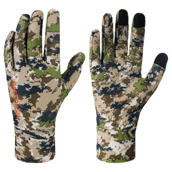 Men's Lightweight UPF 50+ Camo Hunting Gloves HG05 - Bassdash