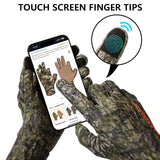 Men's Lightweight UPF 50+ Camo Hunting Gloves HG05 - Bassdash