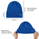 Fleece Lining Winter Knit Beanie - Bassdash