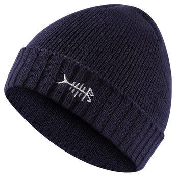 Fleece Lining Winter Knit Beanie - Bassdash
