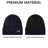 Fleece Lining Winter Knit Beanie - Bassdash