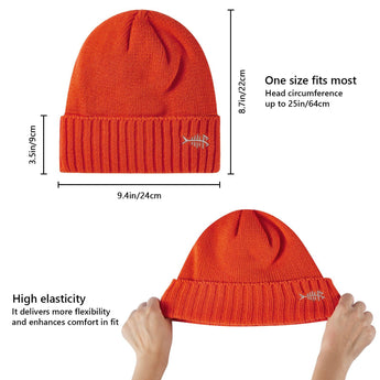 Fleece Lining Winter Knit Beanie - Bassdash