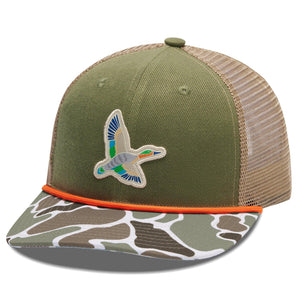 Unisex Embroidered Rope Trucker Hat - Bassdash