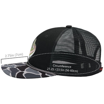 Unisex Embroidered Rope Trucker Hat - Bassdash