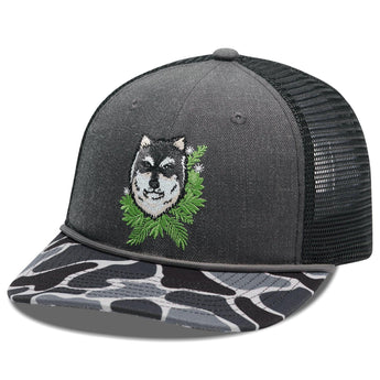 Unisex Embroidered Rope Trucker Hat - Bassdash