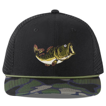 Unisex Embroidered Rope Trucker Hat - Bassdash