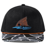 Unisex Embroidered Rope Trucker Hat - Bassdash