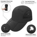Unisex Folding Baseball Caps - Bassdash
