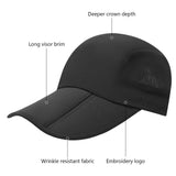 Unisex Folding Baseball Caps - Bassdash