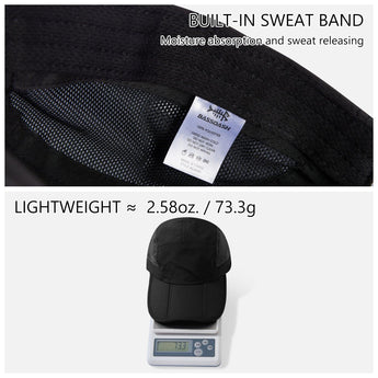 Unisex Folding Baseball Caps - Bassdash