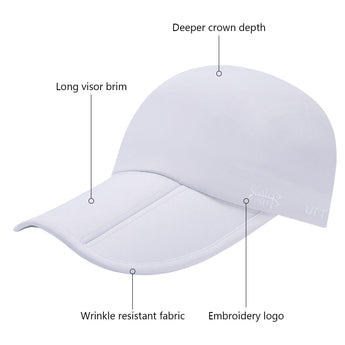 Unisex Folding Baseball Caps - Bassdash