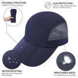 Unisex Folding Baseball Caps - Bassdash