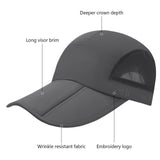 Unisex Folding Baseball Caps - Bassdash
