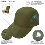 Unisex Folding Baseball Caps - Bassdash