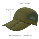 Unisex Folding Baseball Caps - Bassdash