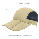 Unisex Folding Baseball Caps - Bassdash