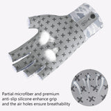 3/4 Finger UPF 50+ Sun Gloves Fishing Gloves - Bassdash