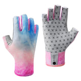 3/4 Finger UPF 50+ Sun Gloves Fishing Gloves - Bassdash