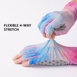 3/4 Finger UPF 50+ Sun Gloves Fishing Gloves - Bassdash