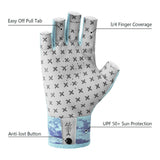 3/4 Finger UPF 50+ Sun Gloves Fishing Gloves - Bassdash