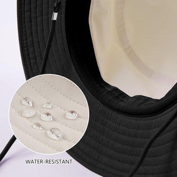 UPF 50+ Bucket Hat with Laser Perforated Mesh - Bassdash