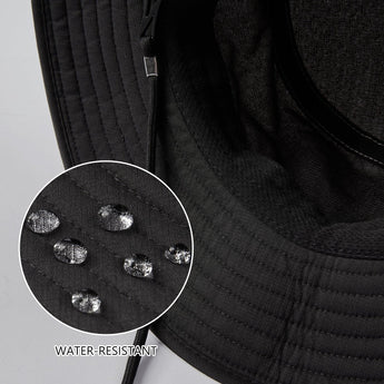 UPF 50+ Bucket Hat with Laser Perforated Mesh - Bassdash