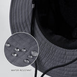UPF 50+ Bucket Hat with Laser Perforated Mesh - Bassdash