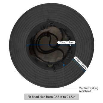 UPF 50+ Bucket Hat with Laser Perforated Mesh - Bassdash