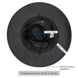 UPF 50+ Bucket Hat with Laser Perforated Mesh - Bassdash